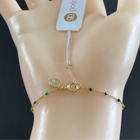 Gorjana 18K Gold Plated Capri Hamptons Bracelet 245-202-535-G - Picture 9 of 10